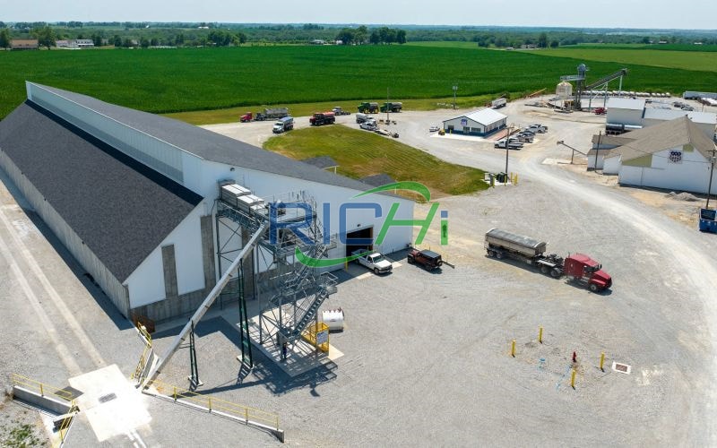 Organic fertilizer plant in the United States